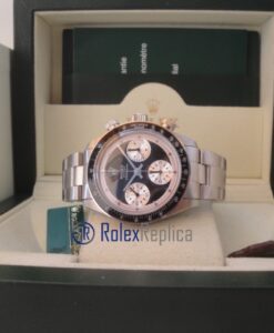 rolex replica daytona paulnewman 6245 black dial vintage orologio replica copia