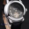 audemars piguet replica chrono acciaio black tourbillon strip leather imitazione copia