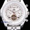 Breitling replica chrono acciaio navitimer tourbillon white dial imitazione copia