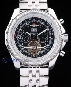 Breitling replica chrono acciaio navitimer tourbillon black dial imitazione copia